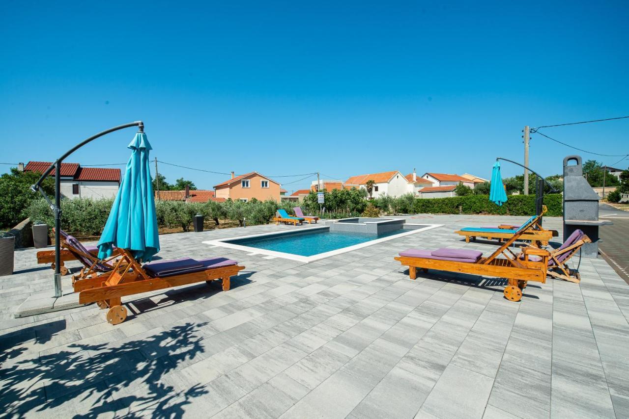 Family Friendly House With A Swimming Pool Privlaka, Zadar - 5762 Villa Privlaka  Ngoại thất bức ảnh